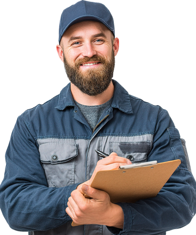 Student celebrating course completion